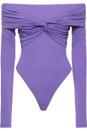 The Andamane Body De Lycra Con Hombros Descubiertos