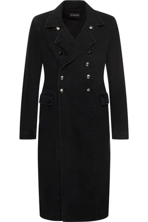 ANN DEMEULEMEESTER Abrigo Trench Cruzado