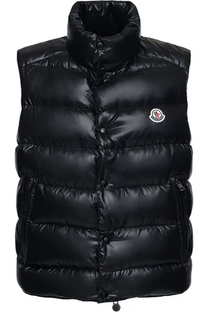 Moncler Chaleco De Plumas Tib De Nylon Laqué