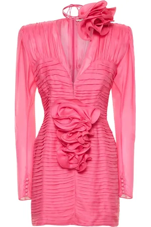 MAGDA BUTRYM Vestido Corto De Seda Georgette