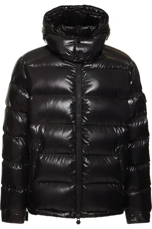 Moncler Chaqueta De Plumas De Nylon Laqué