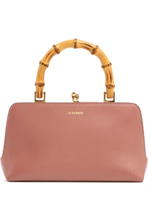 Jil Sander Bolso Mini Goji Bamboo De Piel