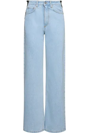 MUGLER Jeans Rectos Con Cordones