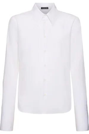 ANN DEMEULEMEESTER Camisa De Popelina De Algodón