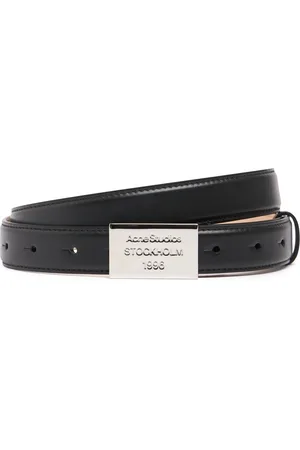 Acne Studios Cinturón De Piel
