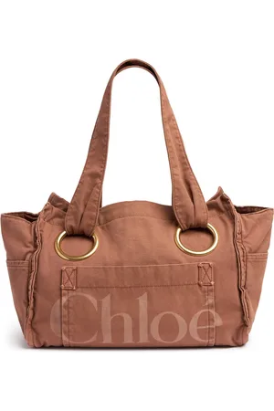 Chloé Bolso Mediano Plage De Rafia