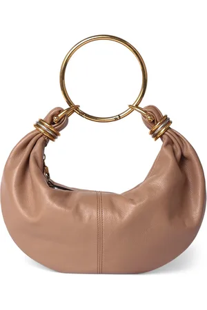 Chloé Bolso Bracelet De Piel De Grano Brillante