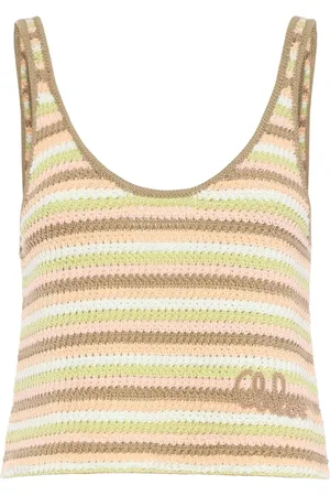 Chloé Tank Top De De Punto De Algodón