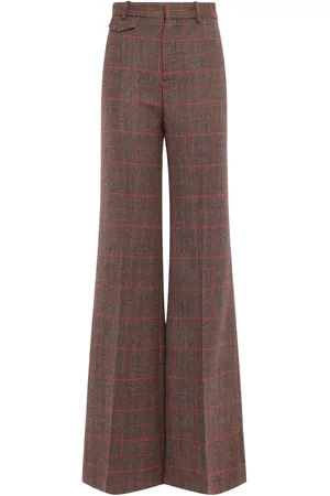Chloé Pantalones Acampanados De Lana