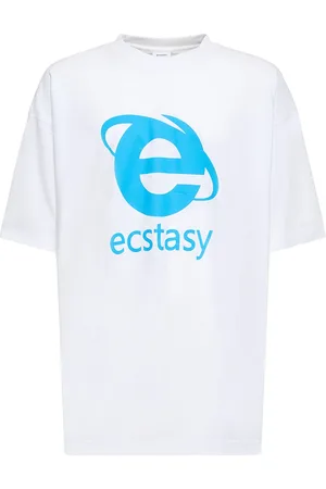 Vetements Camiseta De Algodón Estampada
