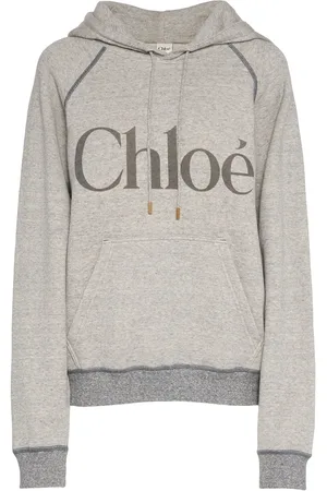Chloé Sudadera De Mezcla De Algodón Con Capucha