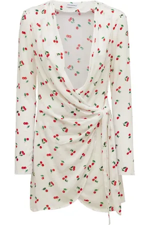 WeWoreWhat Vestido Corto De Voile Transparente