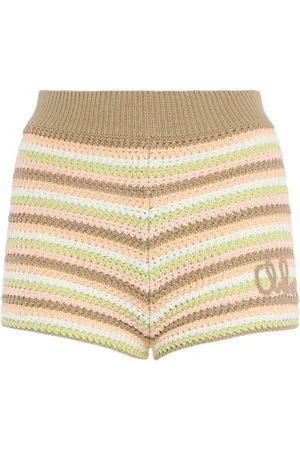 Chloé Shorts De Punto De Algodón