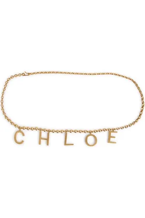 Chloé Cinturón De Cadena Con Letras