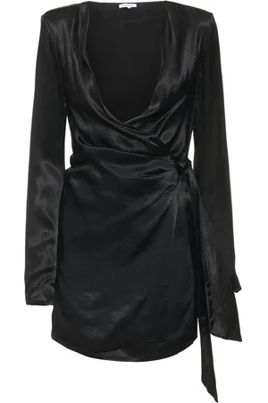 WeWoreWhat Vestido Corto De Viscosa Transparente