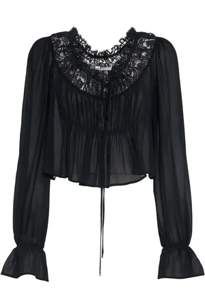Chloé Camisa De Satén De Seda A Rayas