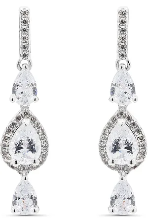Luxenter PENDIENTES WALIFAL PLATA