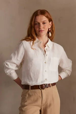 MAISON 123 Camisa thomas 100% lino