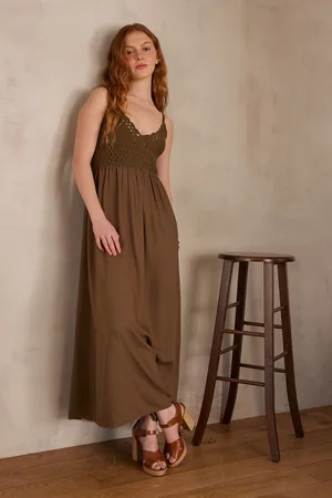 MAISON 123 Vestido maeline de crochet