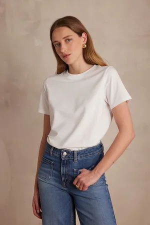 MAISON 123 Camiseta danis de algodón