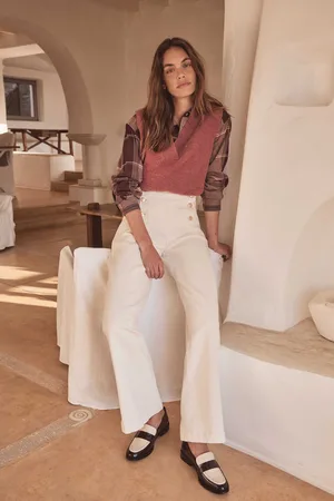 MAISON 123 Vaqueros anchos oxan