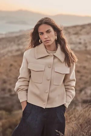 MAISON 123 Chaqueta de lana emile