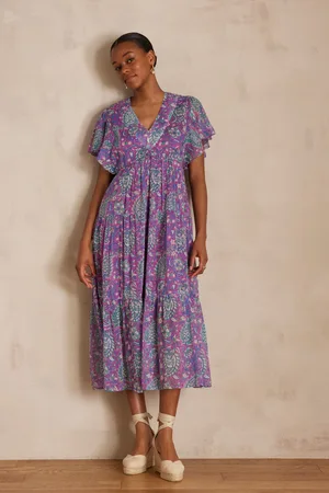 MAISON 123 Vestido camille de algodón