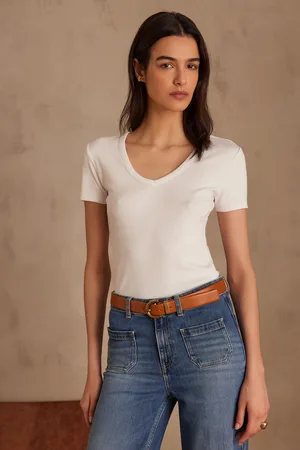 MAISON 123 Camiseta adam de algodón