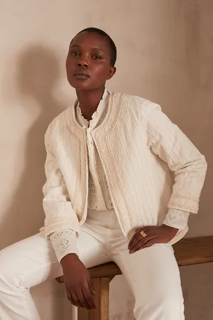 MAISON 123 Chaqueta bordada sarah