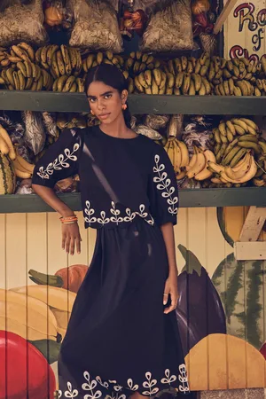 MAISON 123 Blusa percy de algodón con bordado