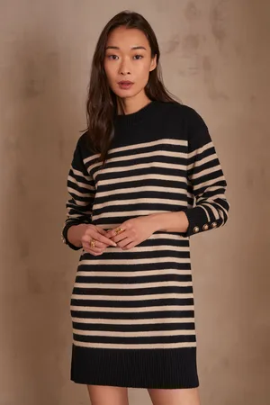 MAISON 123 Vestido de lana laetitia