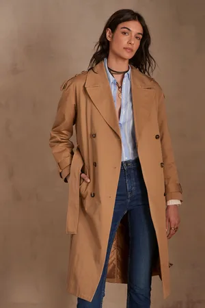 MAISON 123 Gabardina aurore