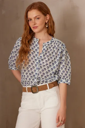 MAISON 123 Blusa pepper de algodón