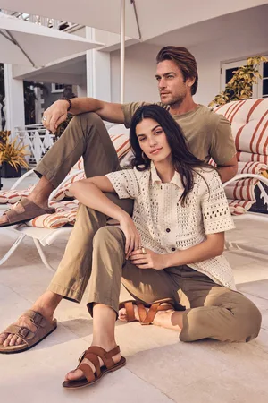 MAISON 123 Chaleco unisex nomade de algodón