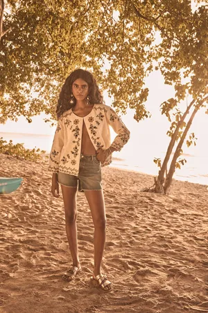 MAISON 123 Short vaquero steffie