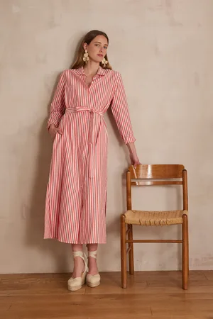 MAISON 123 Vestido lois de algodón