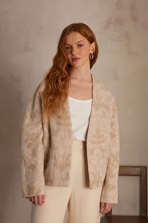 MAISON 123 Chaqueta caroline de algodón