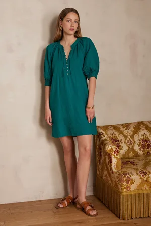 MAISON 123 Vestido gwyneth de lino