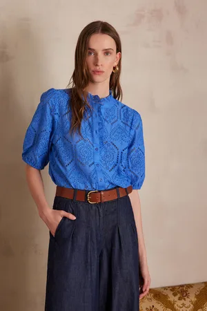 MAISON 123 Blusa calina de algodón