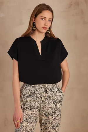MAISON 123 Camiseta de punto sheryl