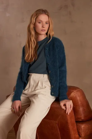 MAISON 123 Cárdigan de mohair lou