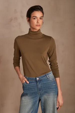 MAISON 123 Camiseta de cuello de cisne ferguie