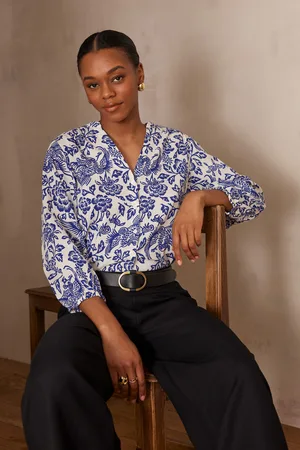 MAISON 123 Blusa paddy de algodón