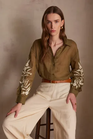MAISON 123 Blusa perlina