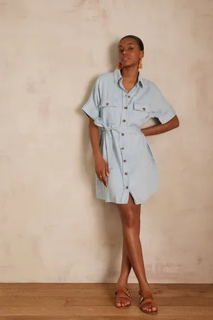 MAISON 123 Vestido camisero laya