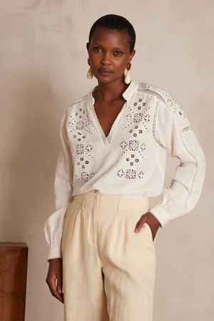 MAISON 123 Blusa pauline 100% algodón