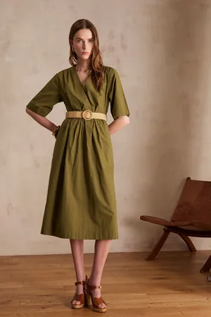 MAISON 123 Vestido leonore de algodón