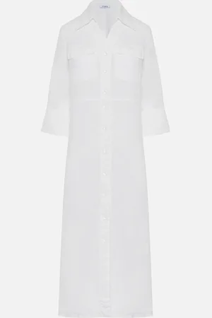 Malo Vestido camisero de lino