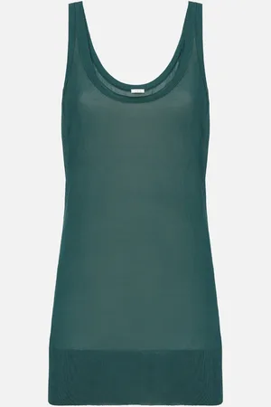 Malo Camiseta de seda sin mangas