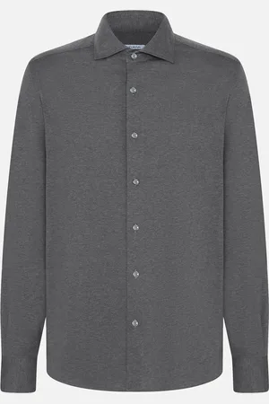 Malo Camisa de algodón y cachemir